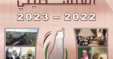 مركز الزيتونة يصدر التقرير الاستراتيجي الفلسطيني 2022-2023